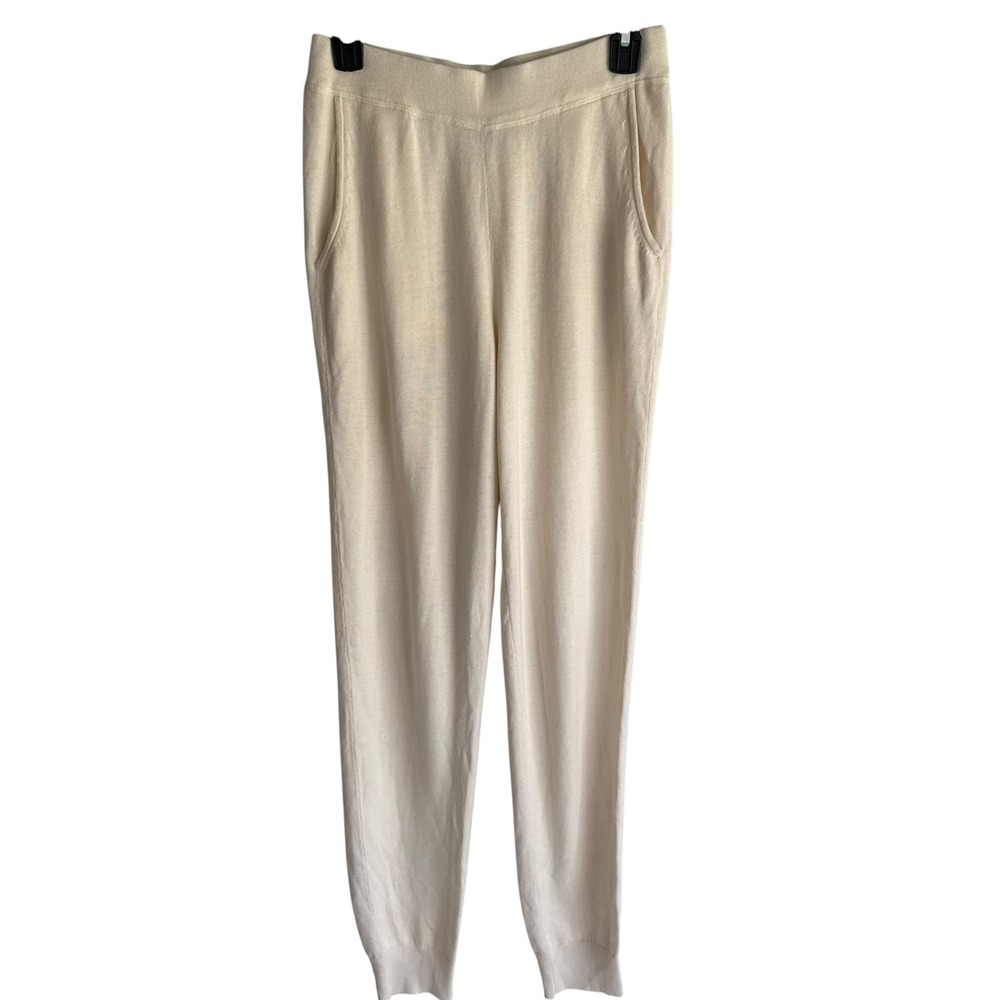 PERUVIAN CONNECTION Cream Pima Cotton Modal Ladies Pants